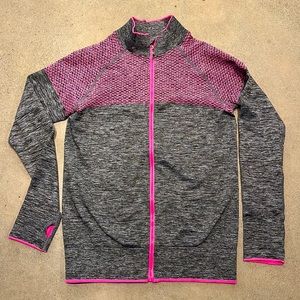 Warm up jacket -grey/pink